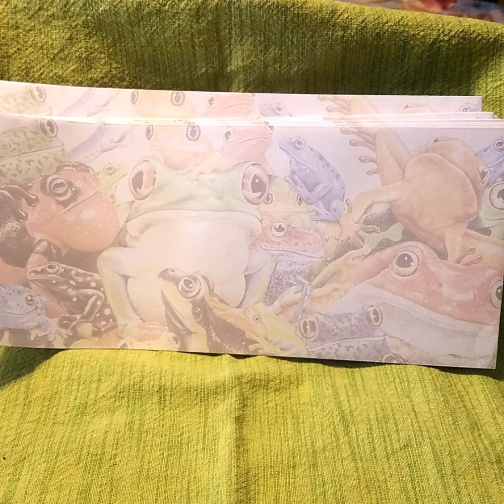 Frog envelopes